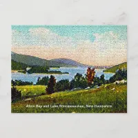 Alton Bay and Lake Winnipesaukee, New Hampshire Postcard