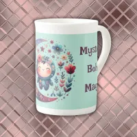 Mystical Boho Magic Maroon | Bone China Mug