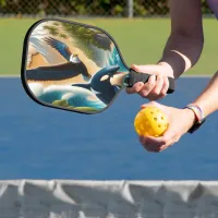 Majestic Encounter: Orca and Orca Whale Pickleball Paddle