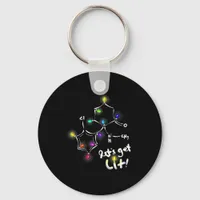 Let's Get Lit Christmas Ketamine Keychain