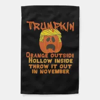 Trumpkin Inside Throw Out November Classic Garden Flag