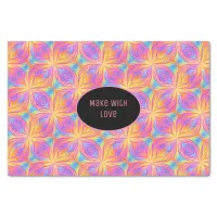 Abstract Colorfull Business Company Packaging Tissue Paper