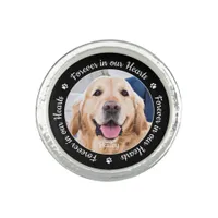 Pet Memorial Forever in our Hearts Custom Photo Ring