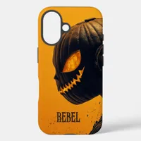 Halloween Jack o' Lantern iPhone 16 Case