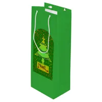 Celtic Christmas Tree Wine Gift Bag