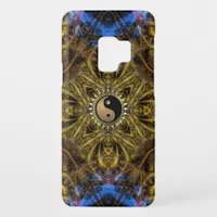 Organic Gold Yin Yang Fractal Art NewAge Galaxy S3 Case-Mate Samsung Galaxy S9 Case