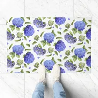 Blue Hydrangeas Doormat