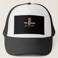 Tis The Season To Be Spooky Spirit Halloween Trucker Hat