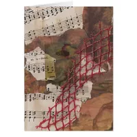 The Lady Mixed Media Collage