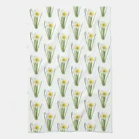 Daffodil Flower Kitchen Towel