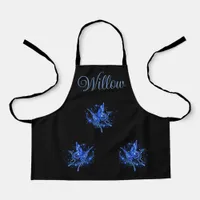 Personalized Lunar Moth Apron