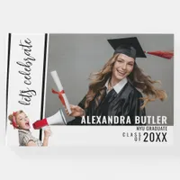 White Autograph Keepsake Class of 2023 Graduation Guest Book