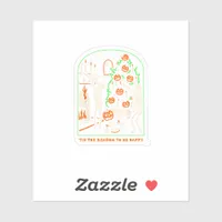 Tis The Season To Be Creepy Halloween Sticker