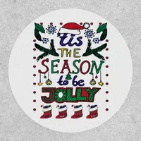 Christmas Tis The Season Patch