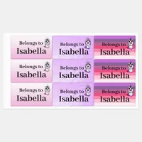 Personalized Children's Labels