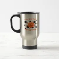 In Chief, Trick Or Treat, Political Anti Halloween Travel Mug