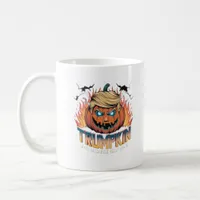 Trumpkin Classic – Spooky Pumpkin Design Coffee Mug