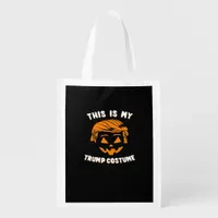 This Is My Costume - Trumpkin  Grocery Bag