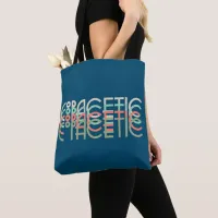 Copacetic Retro 1920s Typography, Colors Tote Bag