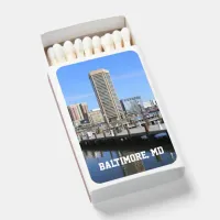 Baltimore's Inner Harbor World Trade Center Photo Matchboxes