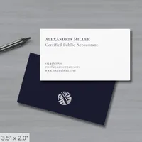 Elegant Minimalist Professional Business Card