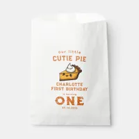 Our Little Cutie Pi Day 1st Birthday Favor Bag