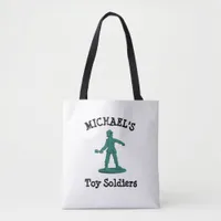 Personalized Toy Soldier Tote Bag for Children