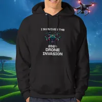 I Survived the 2024 Drone Invasion Hoodie