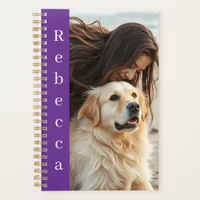 Personalized Photo and Name  Planner