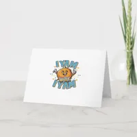I Yam What I Yam Thanksgiving Cozy Vibe Card