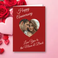 Happy Anniversary | Personalized Photo Card