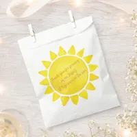 Trip Around the Sun 1st Birthday Favor Bag