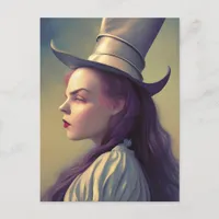 Alice is the Hatter Postcard