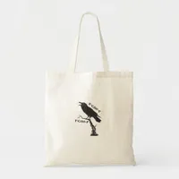 F-Caw-F Crow Pun Funny Bird Cawing Grunge Creative Tote Bag