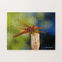 This Dragonfly is So Fly When He Smiles! Jigsaw Puzzle