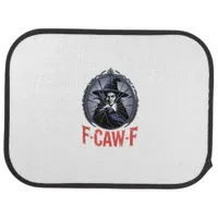 F-Caw-F Classic Retro Graphic Car Floor Mat