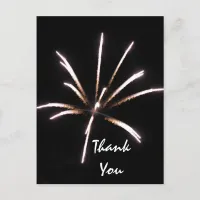 Fireworks Thank You Note Card