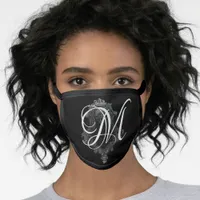 Personalized Monogram Initial  Facemask Face Mask