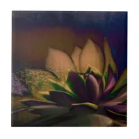 Plant Digital Art Tile