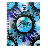 Mystic Elegance in Urban Contemporary Style Notebook