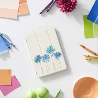 Ho'oponopono & Bohemian Blue Flowers  iPad Mini Cover