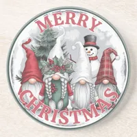 Christmas Gnomes Coaster