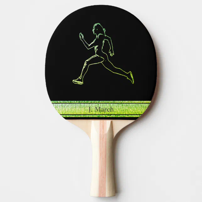 Grace in Motion: The Silhouette of Speed Ping Pong Paddle