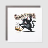 No Kings In America Classic Creative Style Car Magnet
