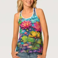 Lily pond tank top
