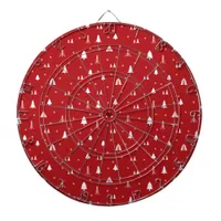 Christmas Trees and Snowflakes Dart Board