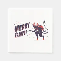 Merry Krampus Napkins