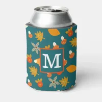 Personalized Fall  Can Cooler