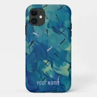 Colorful Modern Abstract iPhone Case