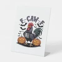 F-Caw-F Humor Crow Funny Gothic Pedestal Sign